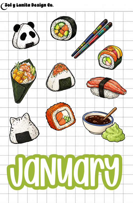 Monthly Deco Kits & Washi