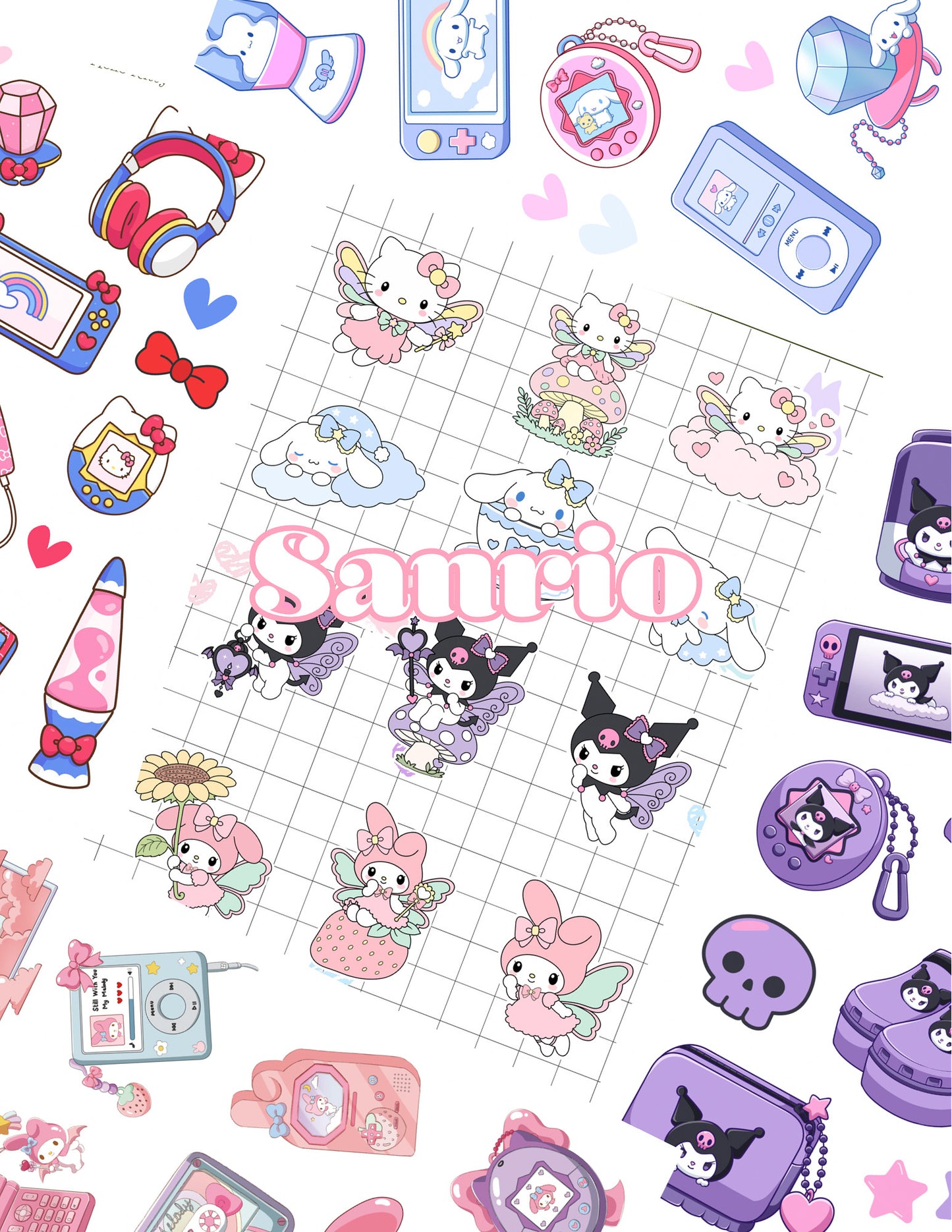 Sanrio Deco Sheets