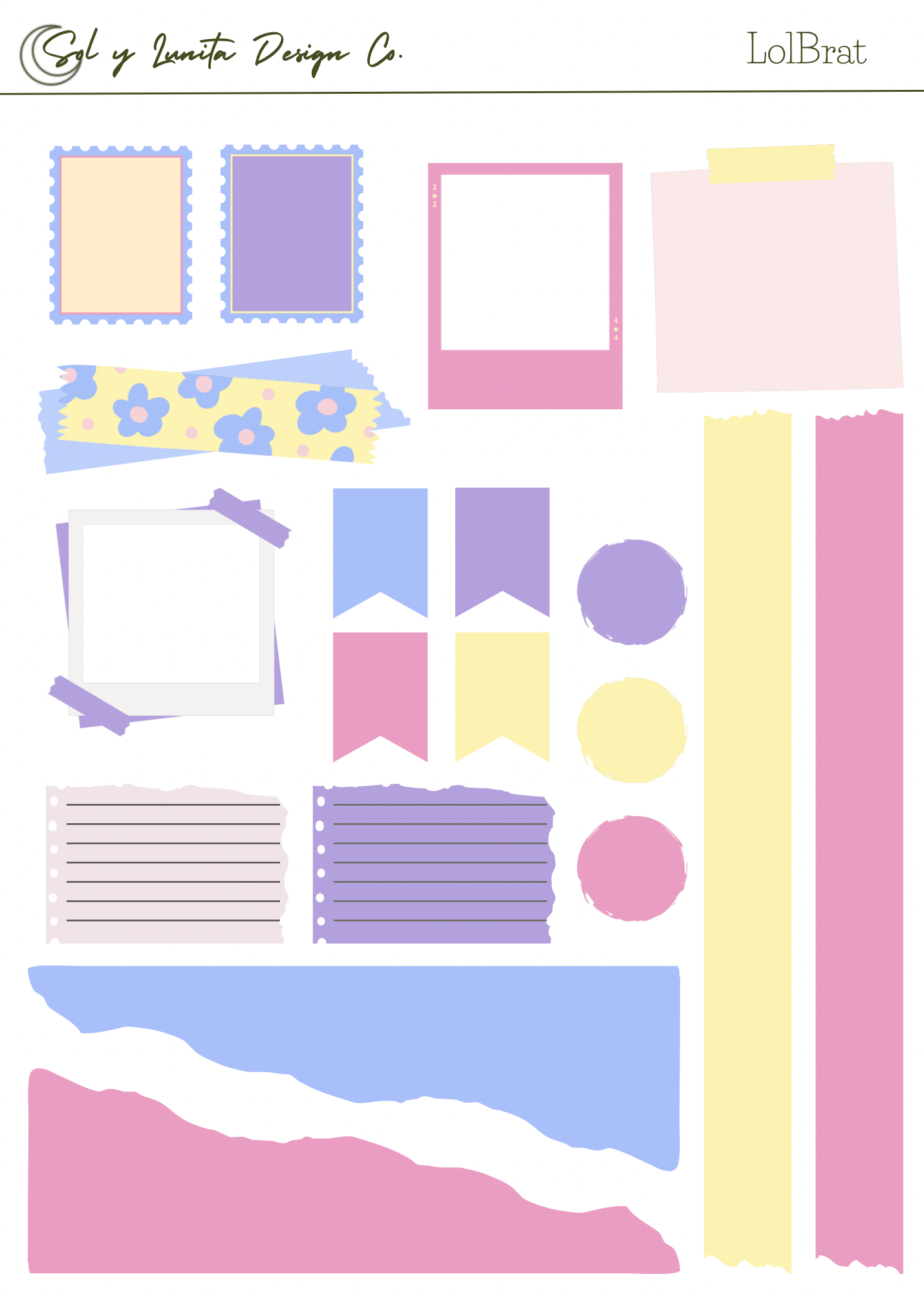 Lolita Bratz Journaling Kit
