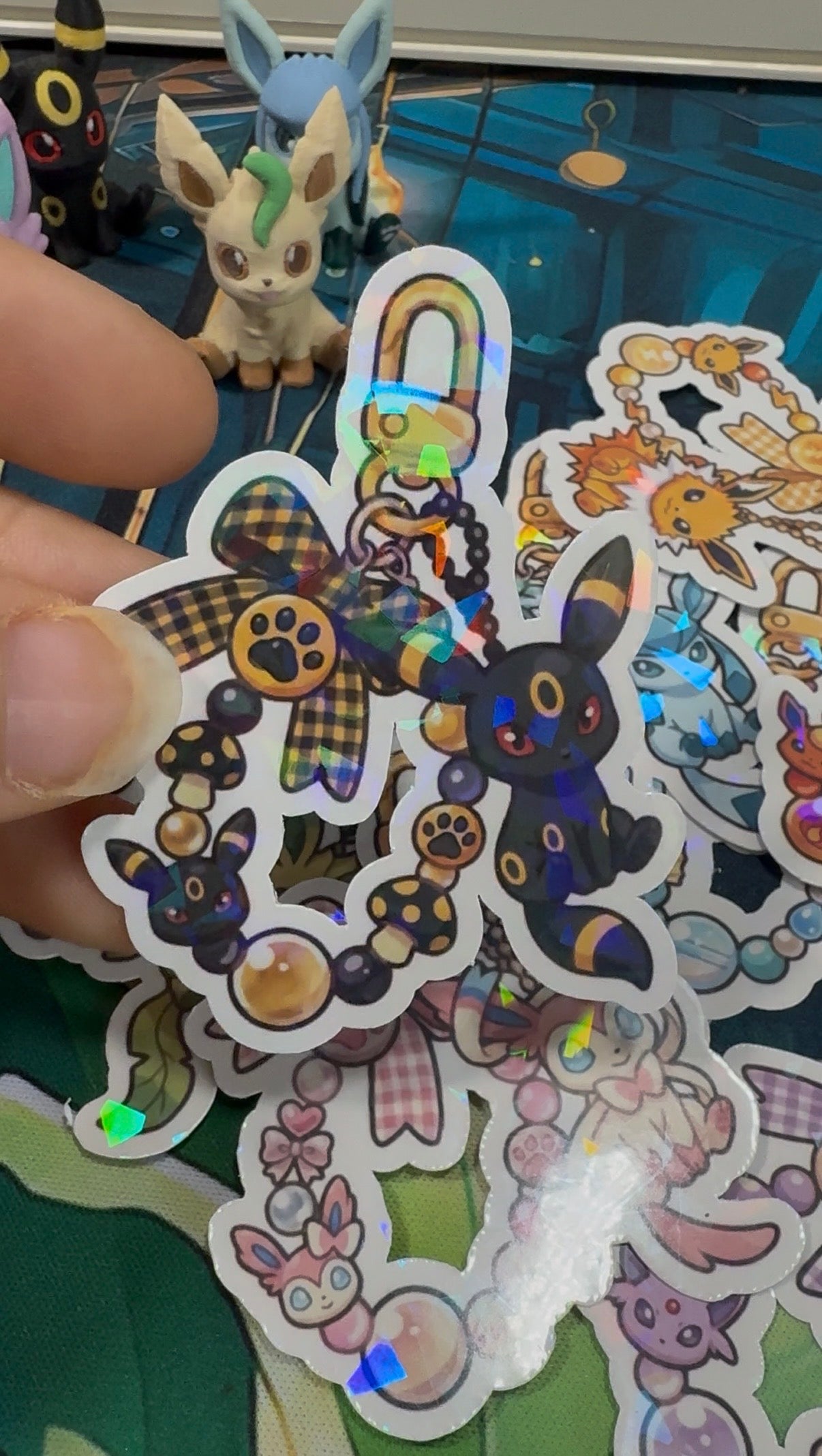 Eeveelution Keychain Die cuts