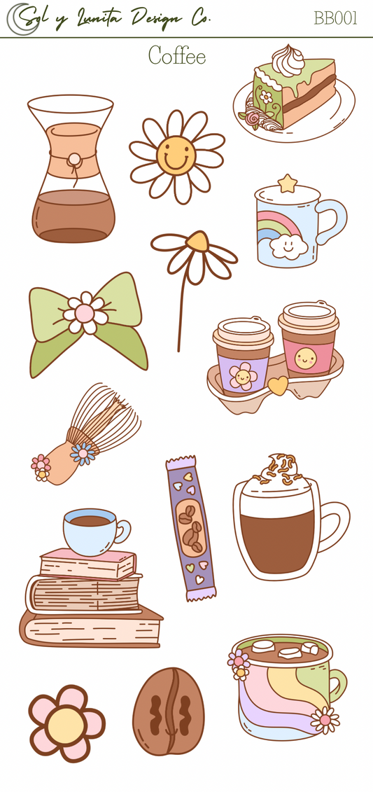 Coffee Sticker Sheets