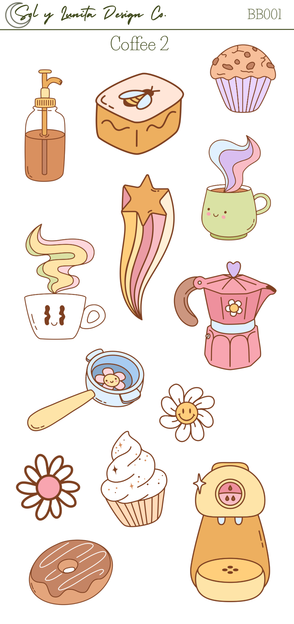 Coffee Sticker Sheets