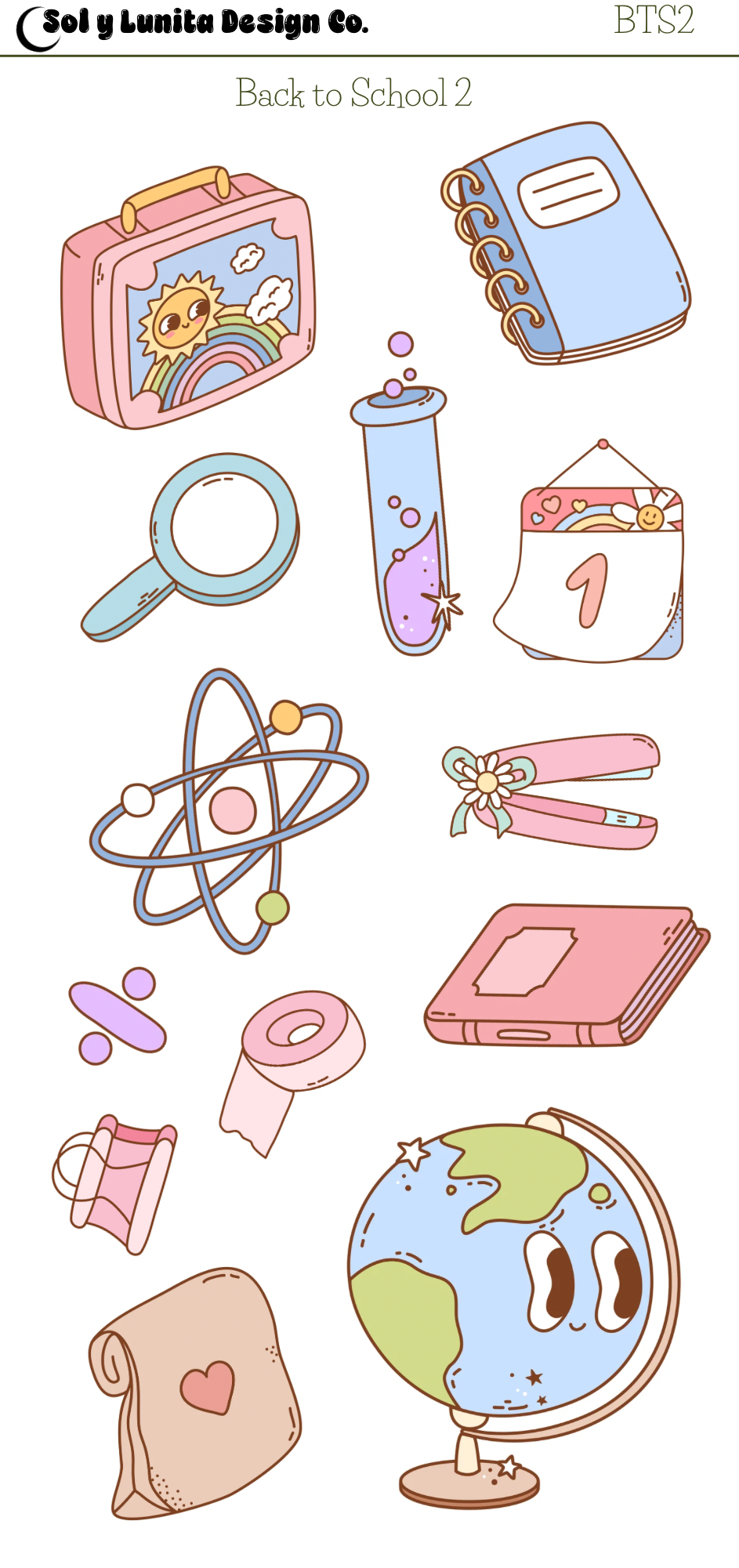 Back to School Deco Sheets