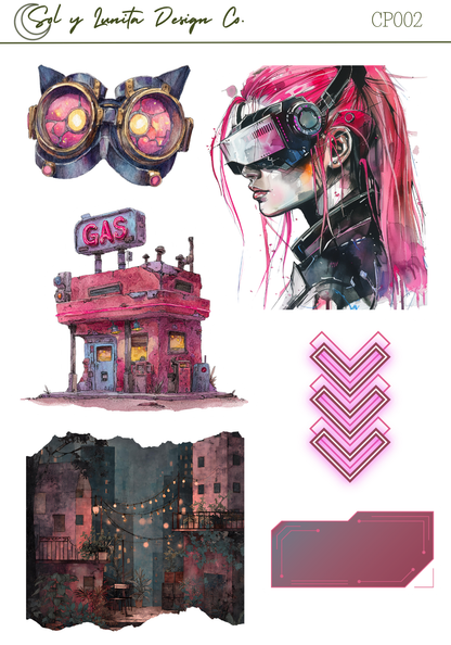 Cyberpunk Journaling Kit
