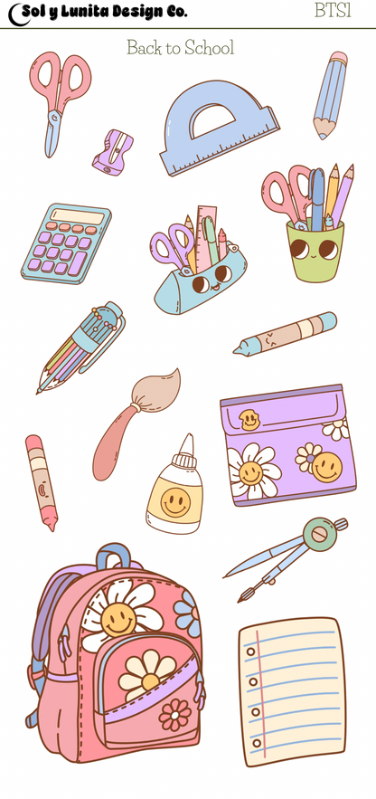 Back to School Deco Sheets