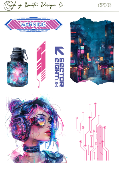 Cyberpunk Journaling Kit