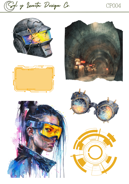 Cyberpunk Journaling Kit