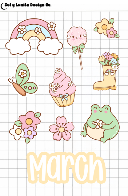 Monthly Deco Kits & Washi
