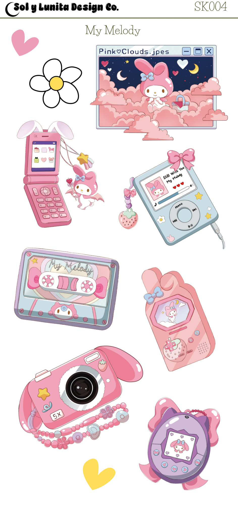 Sanrio Deco Sheets