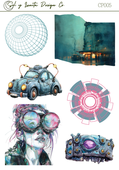 Cyberpunk Journaling Kit