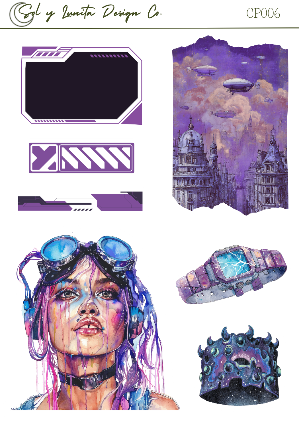Cyberpunk Journaling Kit