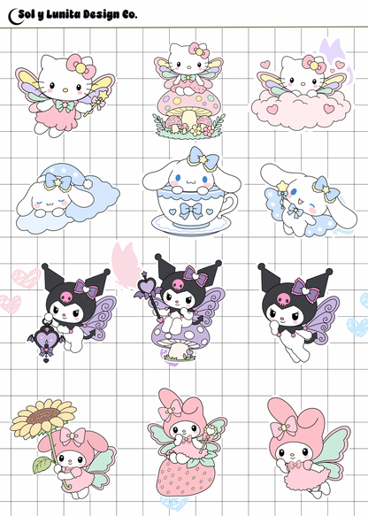 Sanrio Deco Sheets