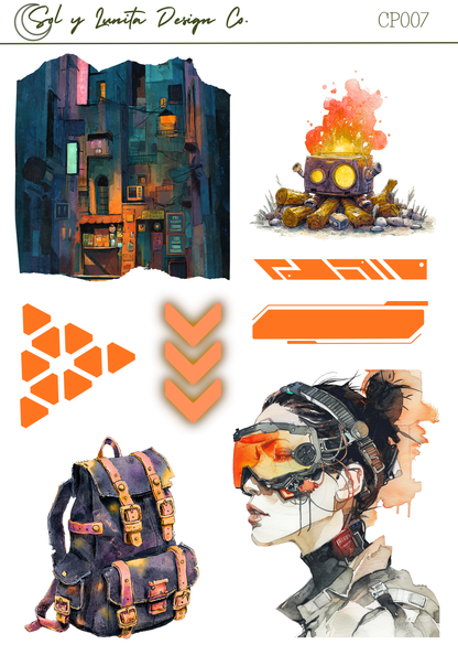 Cyberpunk Journaling Kit