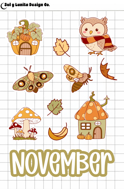 Monthly Deco Kits & Washi