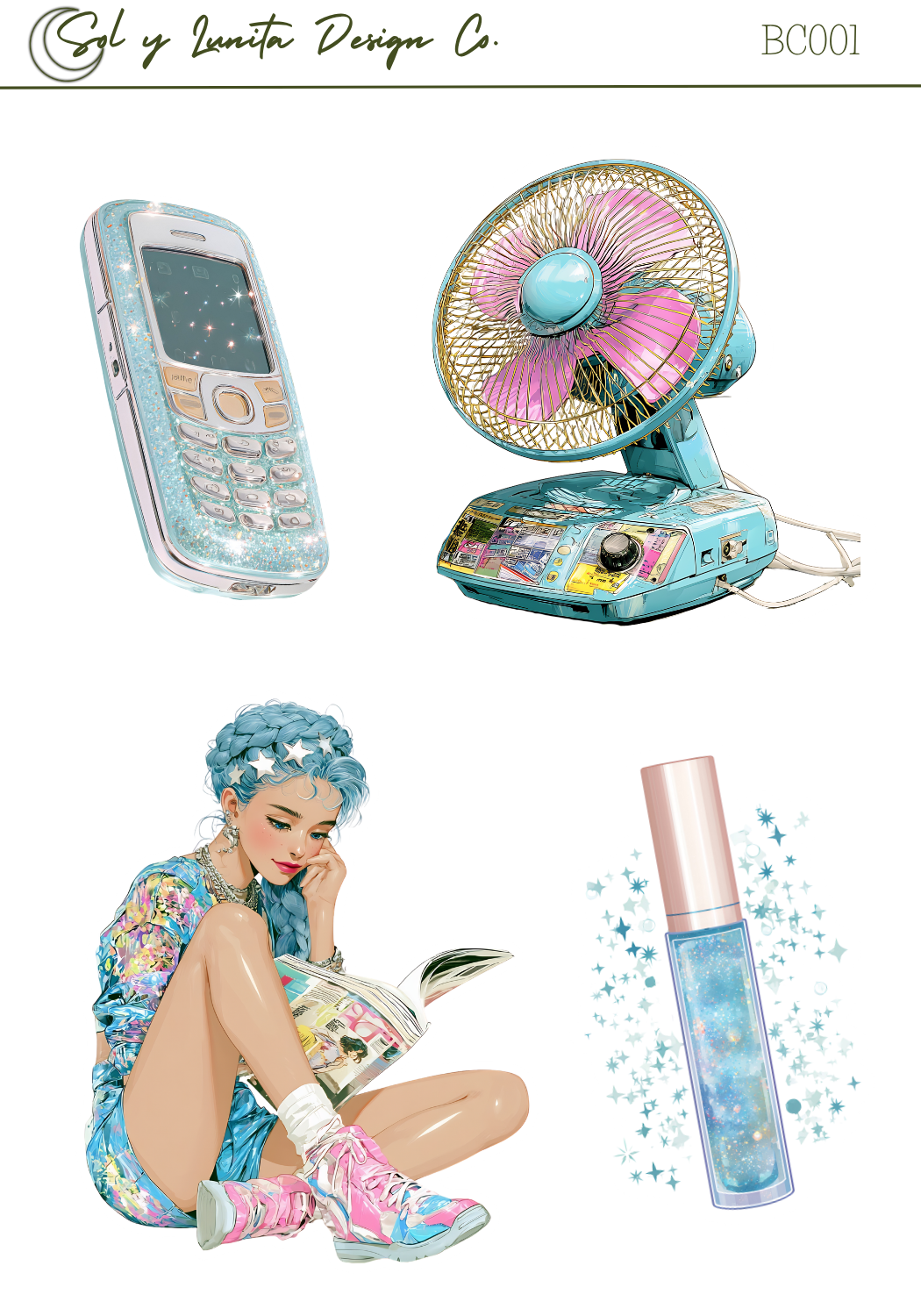 Blue Chill Journaling Kit