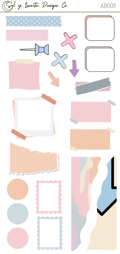 Airbender Weekly Sticker Kit