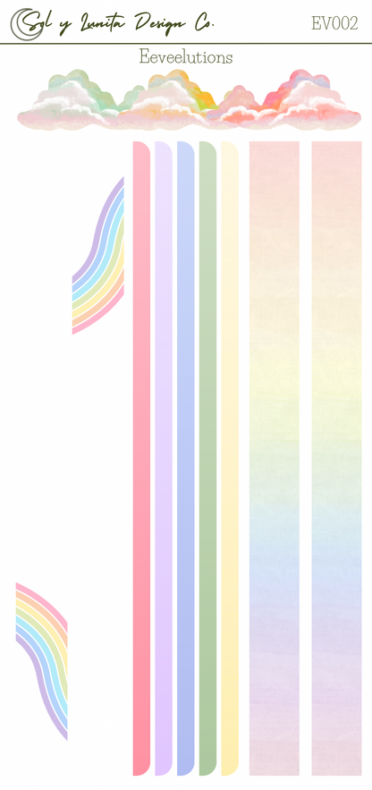 Eeveelutions Weekly Sticker Kit