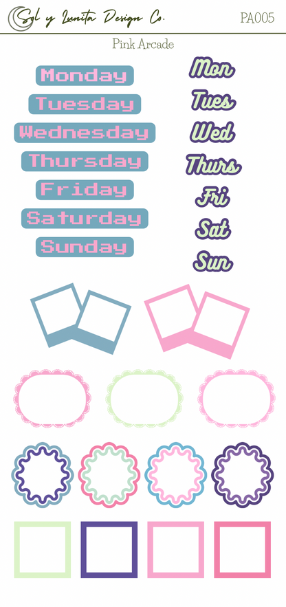 Pink Arcade Weekly Kit