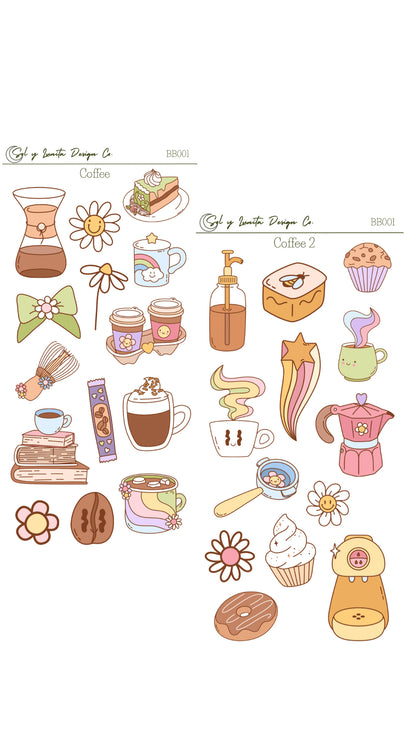 Coffee Sticker Sheets
