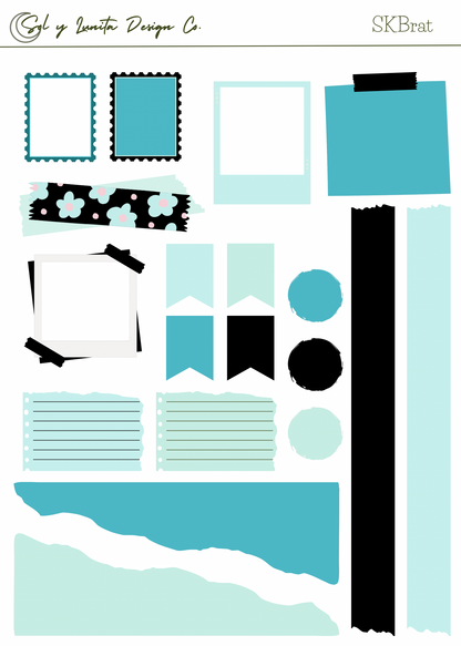 Skater Brat Journaling Kit