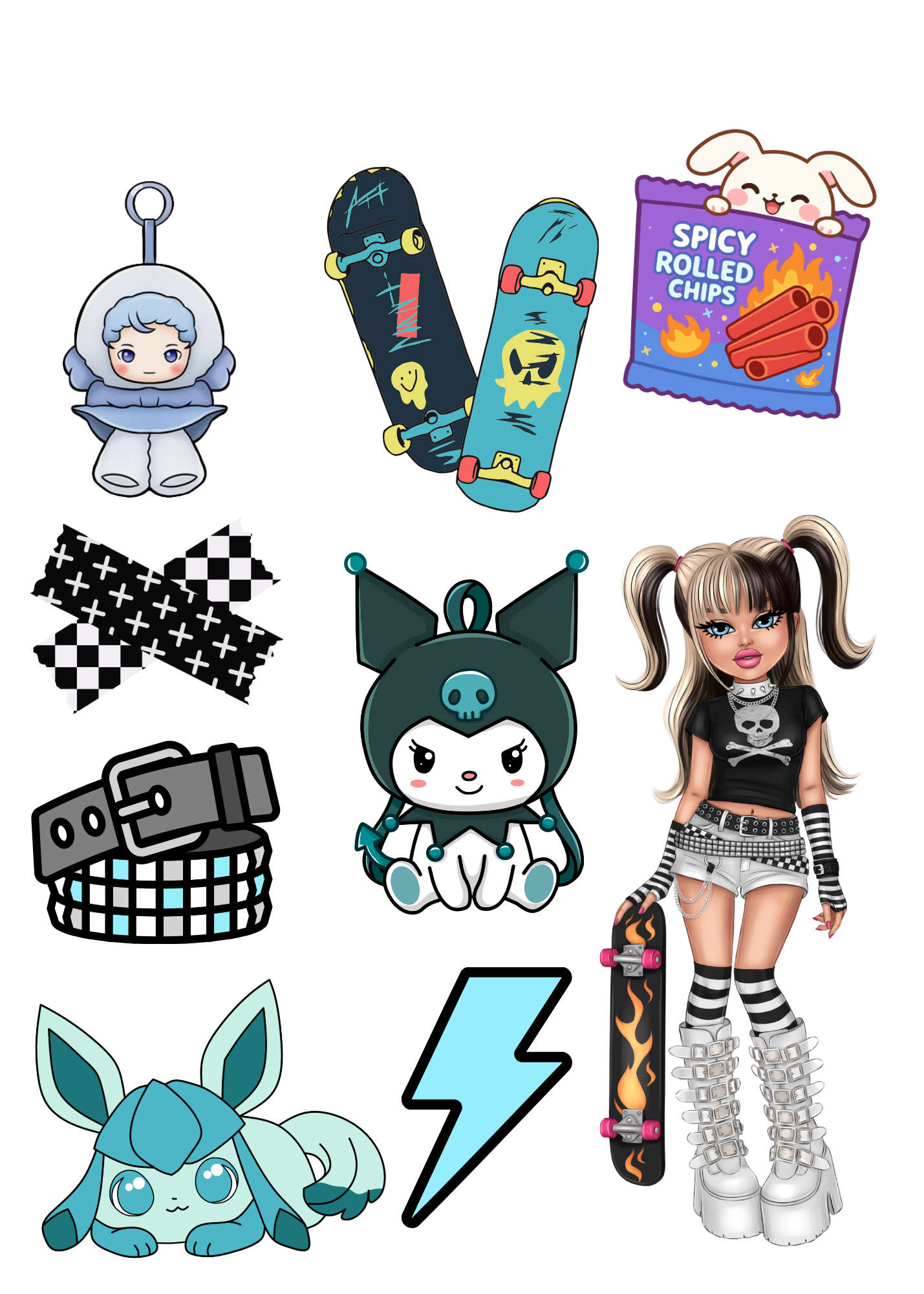 Skater Brat Journaling Kit
