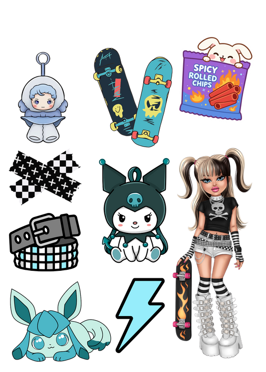 Skater Brat Journaling Kit