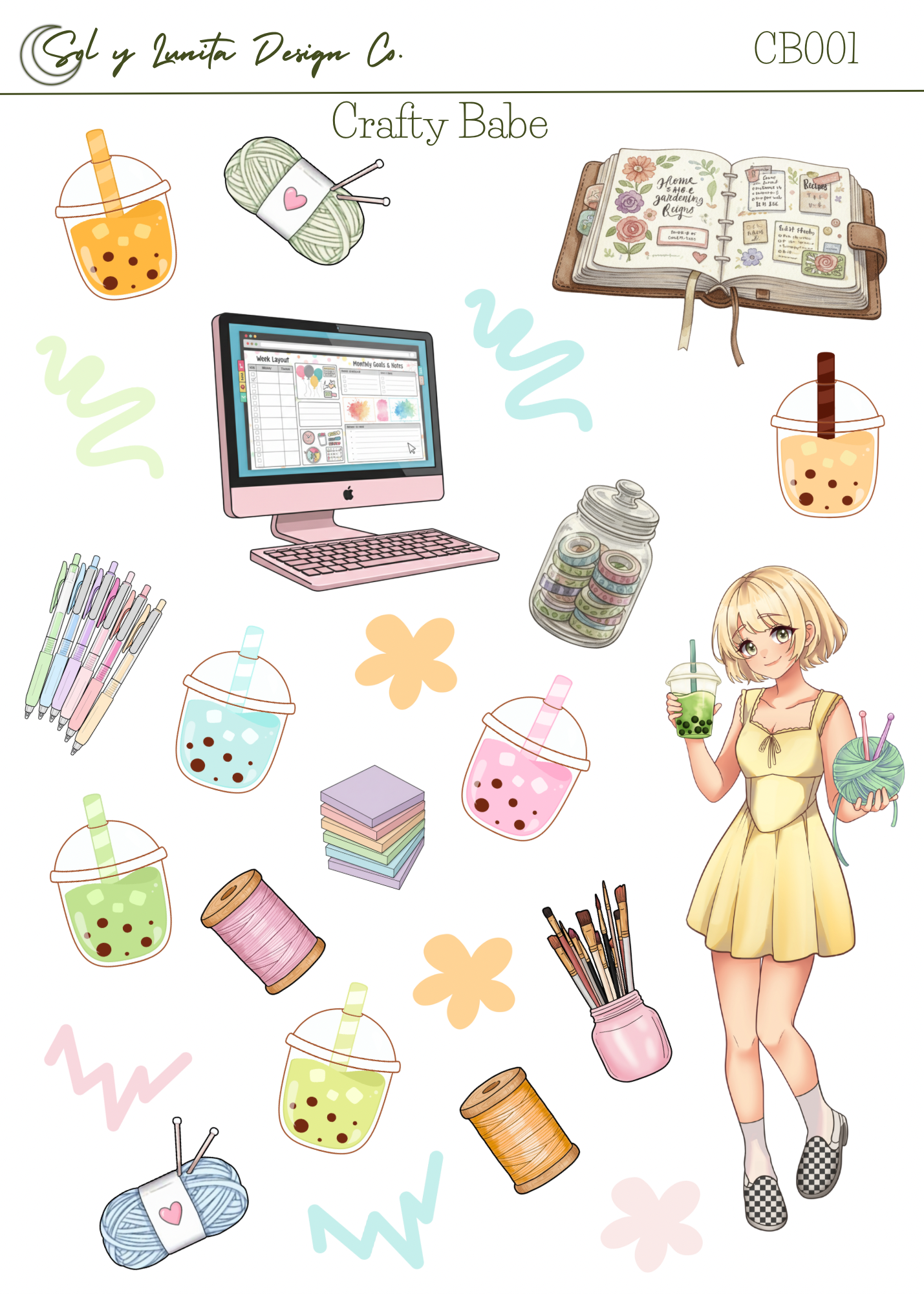 Crafty Babe Journaling Kit
