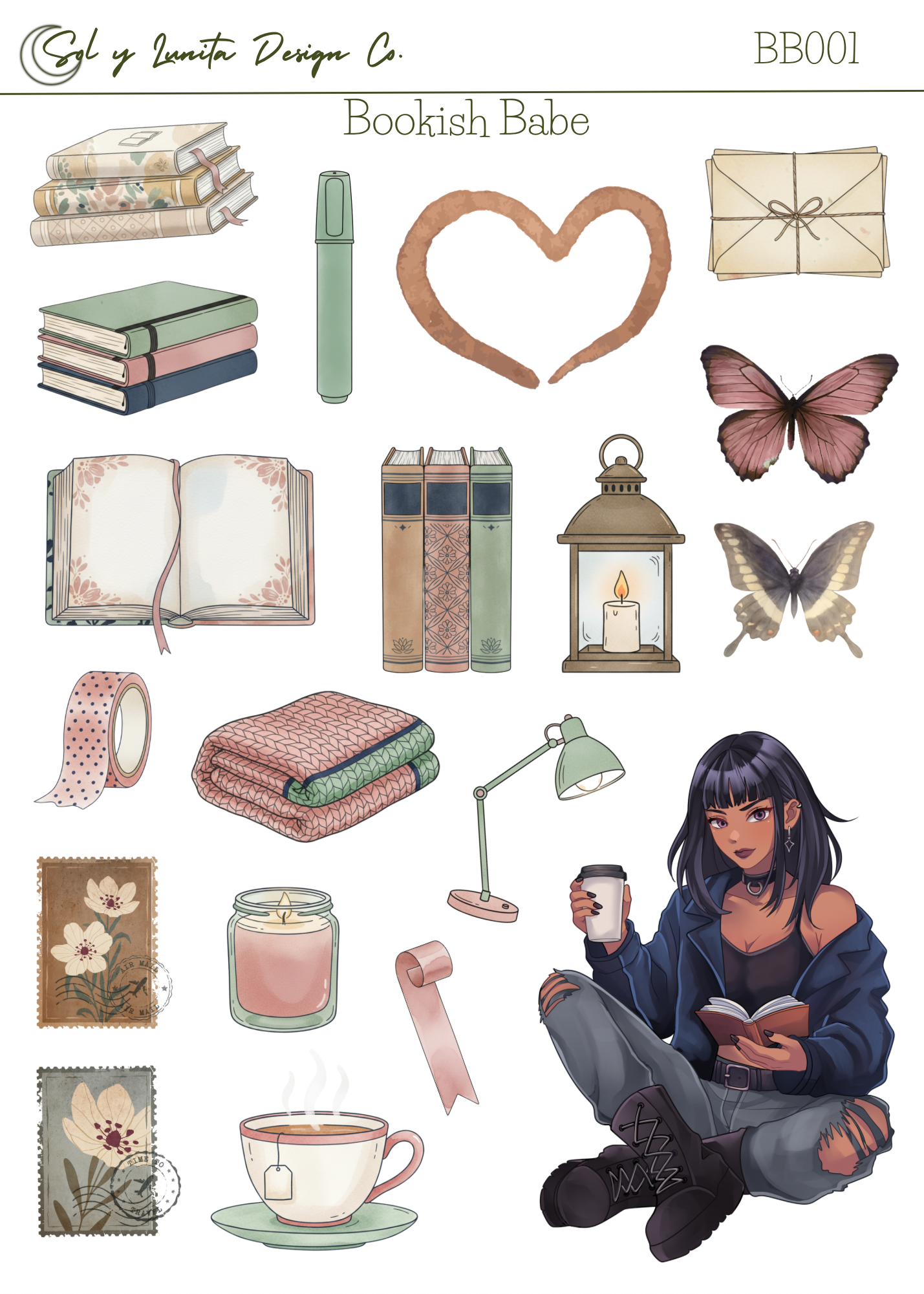 Bookish Babe Journaling Kit