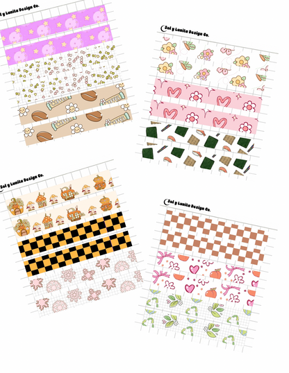 Monthly Deco Kits & Washi