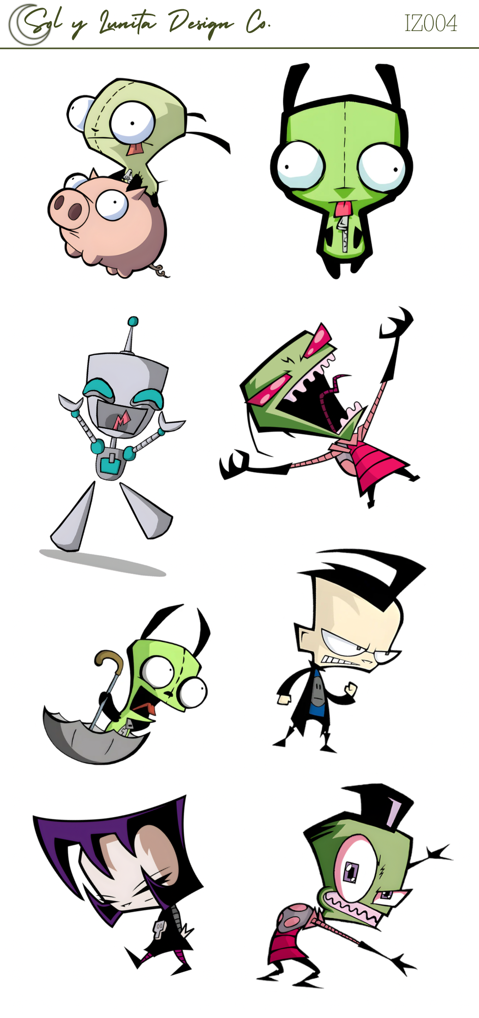 Invader Zim Weekly Kit
