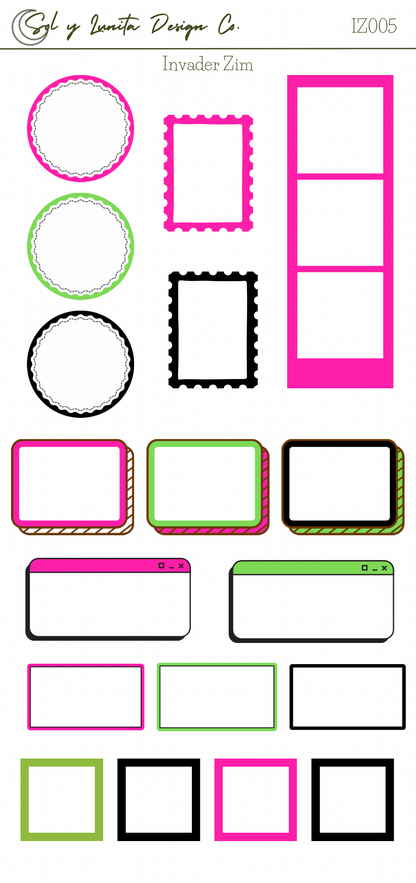 Invader Zim Weekly Kit