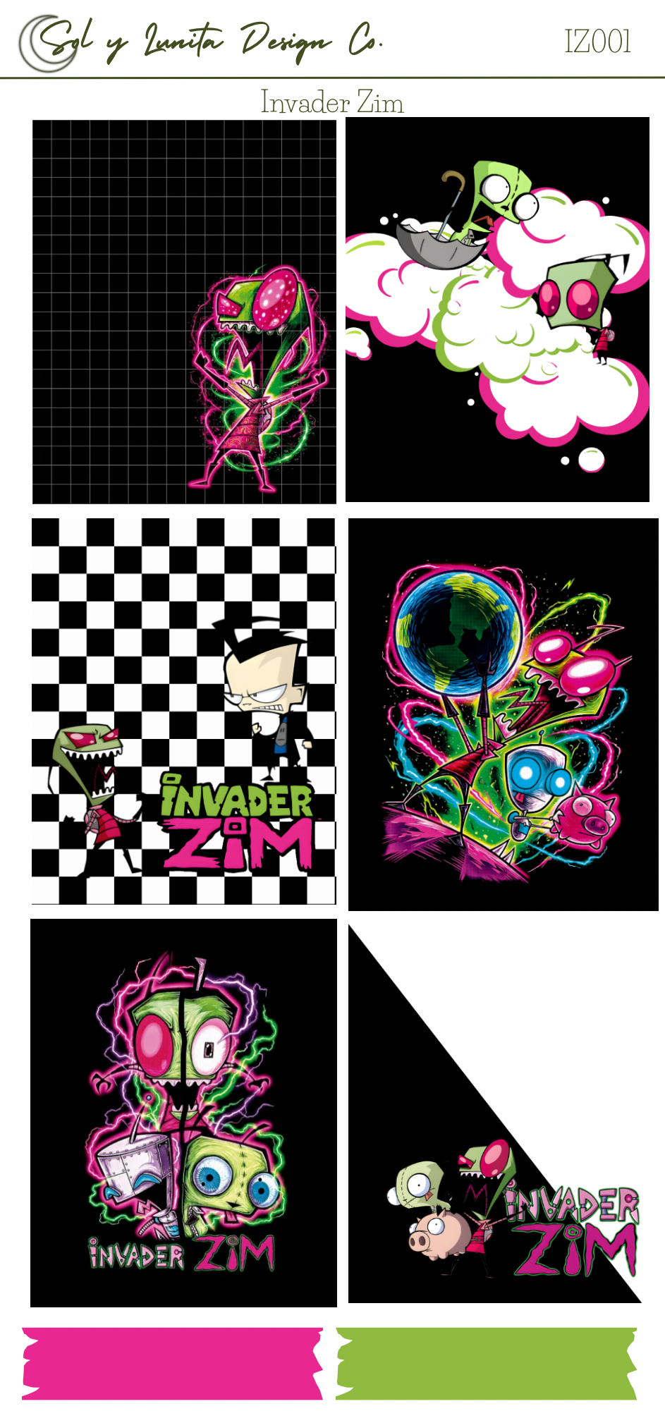 Invader Zim Weekly Kit
