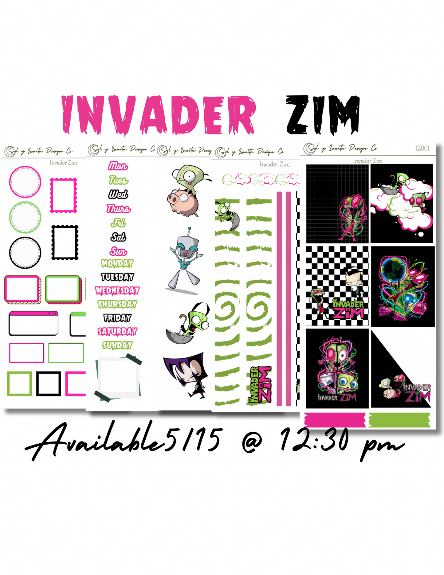 Invader Zim Weekly Kit