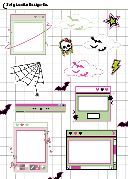 Monster Girls Journaling Kit