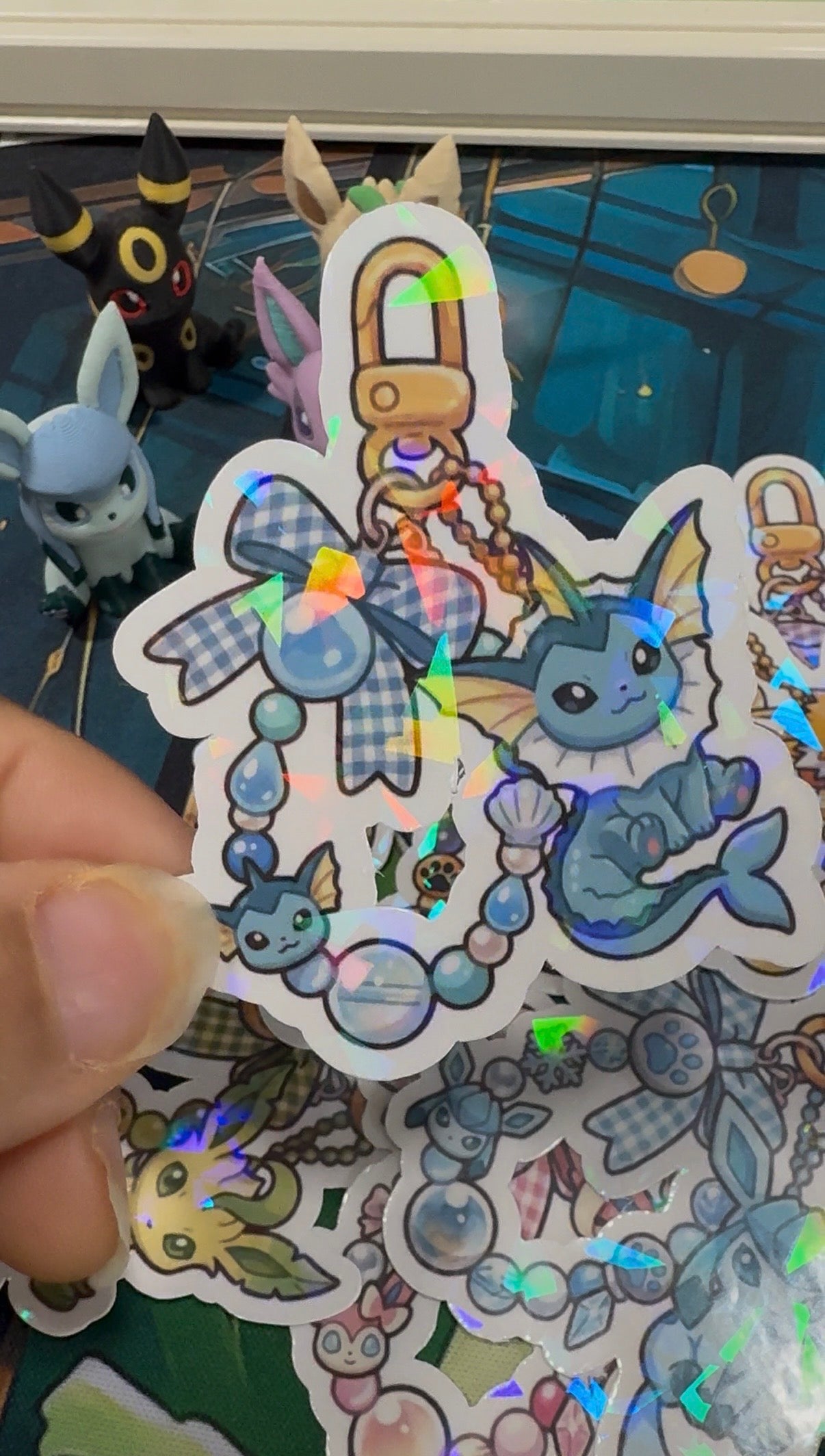Eeveelution Keychain Die cuts