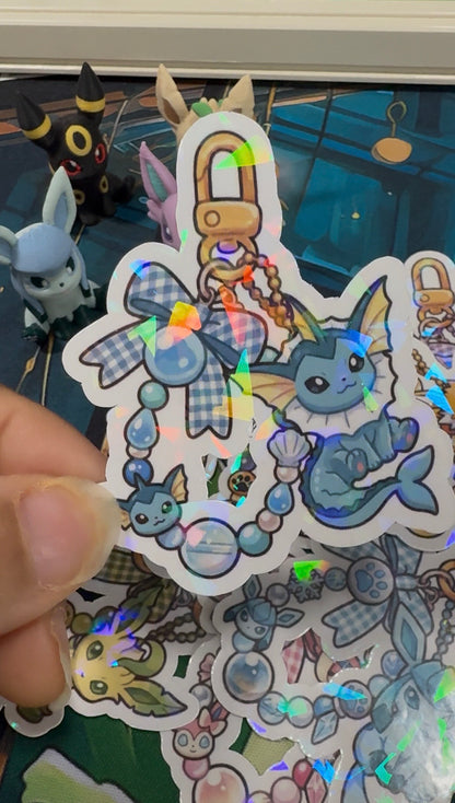 Eeveelution Keychain Die cuts