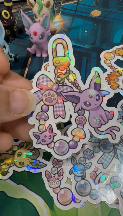 Eeveelution Keychain Die cuts