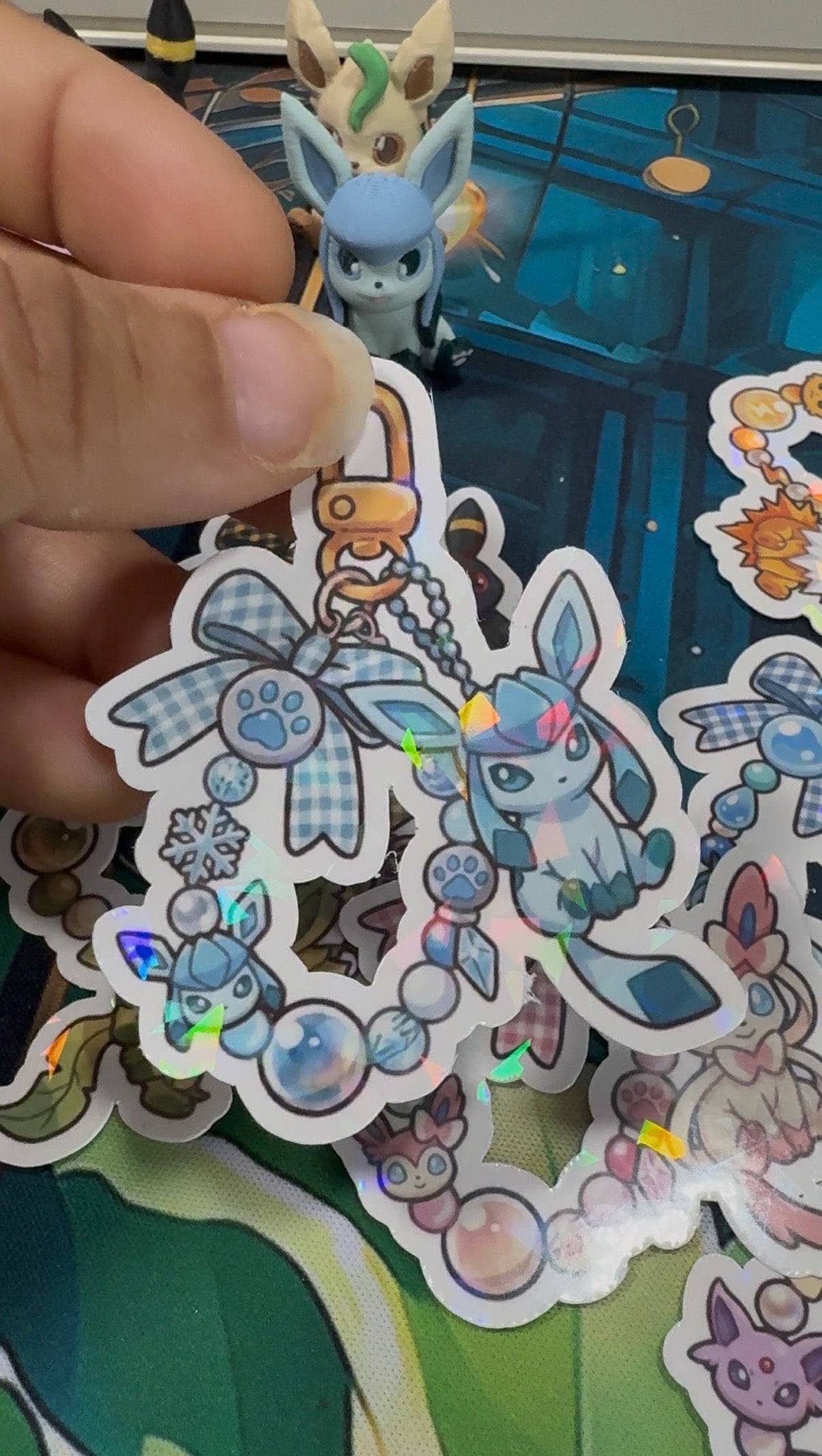 Eeveelution Keychain Die cuts