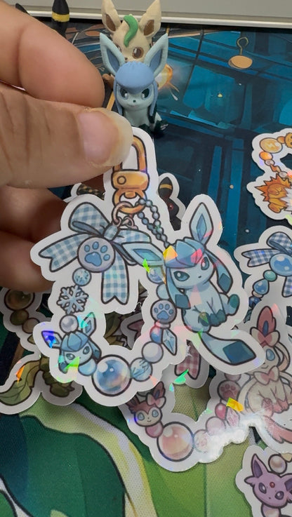 Eeveelution Keychain Die cuts