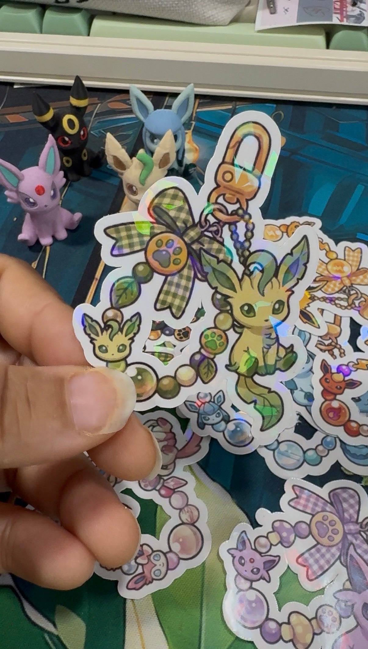 Eeveelution Keychain Die cuts