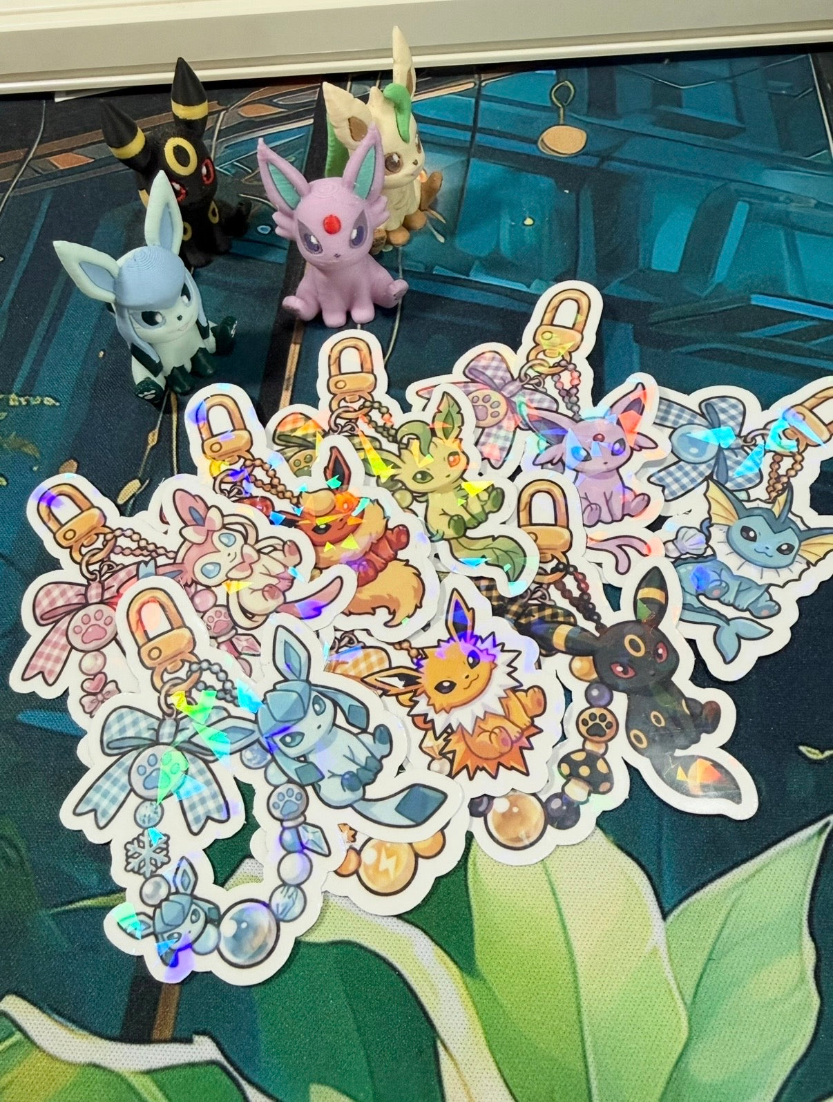 Eeveelution Keychain Die cuts
