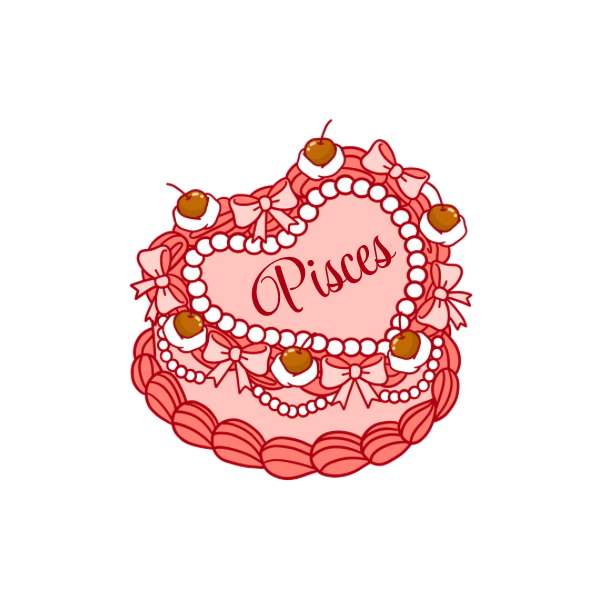 Zodiac Heart Cake Die Cuts