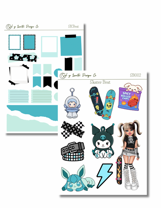 Skater Brat Journaling Kit