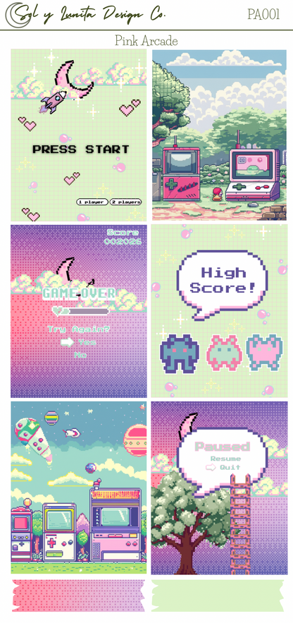 Pink Arcade Weekly Kit