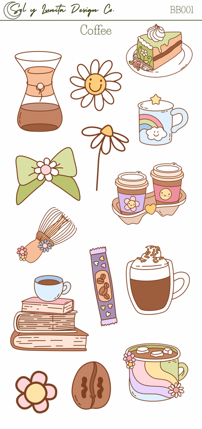 Coffee Sticker Sheets