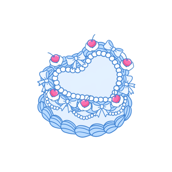 Heart Cake Die Cuts