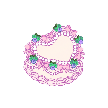 Heart Cake Die Cuts