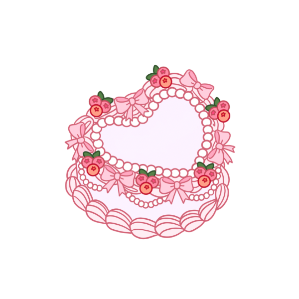 Heart Cake Die Cuts