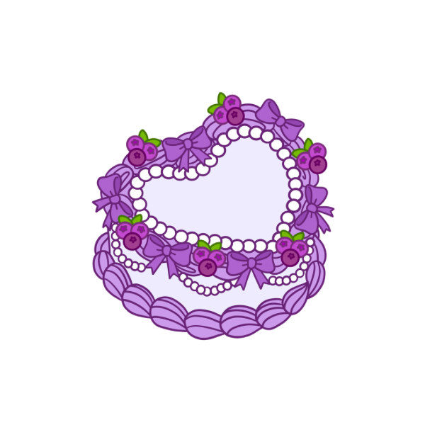Heart Cake Die Cuts