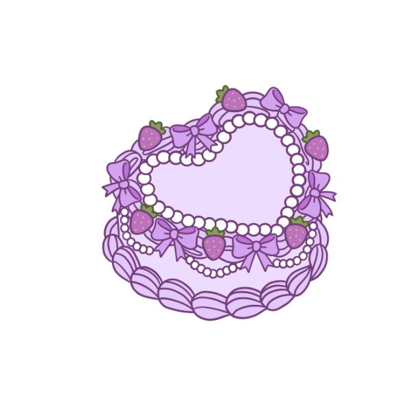 Heart Cake Die Cuts